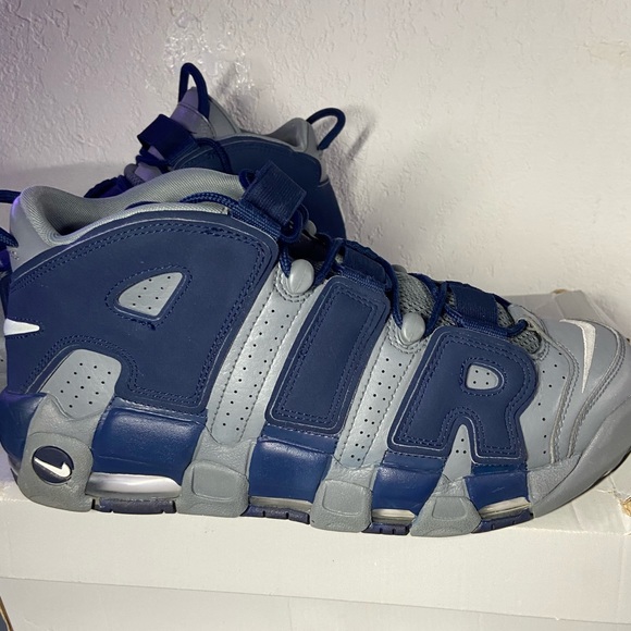 Nike Air More Uptempo Retro Georgetown Size 10.5 - Picture 2 of 9